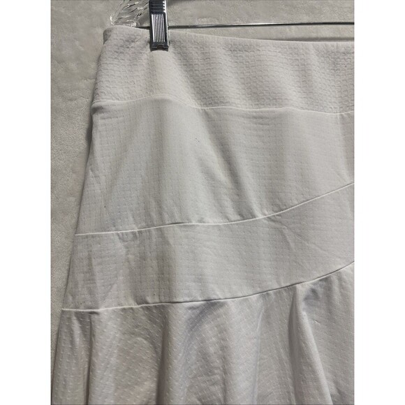 IBKUL Women's Pull On Golf Skort Pockets Activewear Tennis White UPF 50+ Size XL - Picture 1 of 15